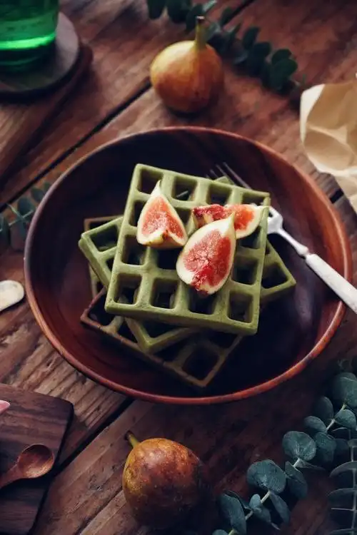 5分钟!快手抹茶华夫饼!的做法