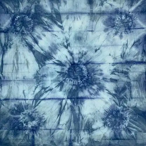 2020长流中学校园文化艺术节——扎染作品