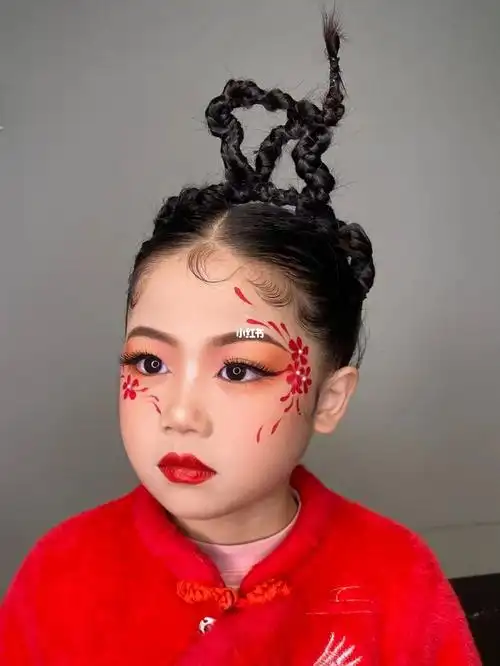 儿童舞台妆彩绘