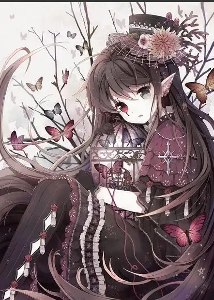 第五期:优雅华丽,黑暗诡异的哥特萝 莉