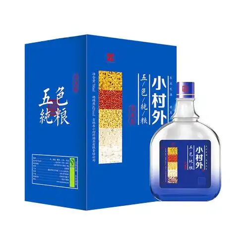小村外酒五色纯粮窖藏浓香型白酒
