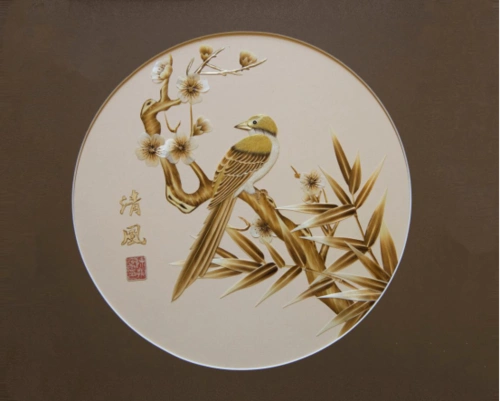 【纪检人·镜头】麦秆画:栩栩如生的麦草艺术