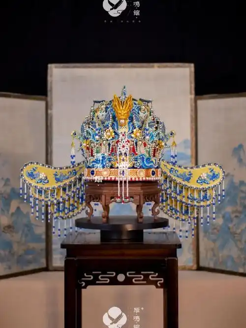 成品图来啦,大家喜欢吗#雁鸣馆  #凤冠  #宋冠