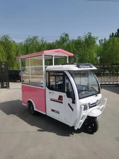小吃车电动三轮餐车早餐车麻辣烫商用餐厅煎饼车小推车摆摊房车好不好
