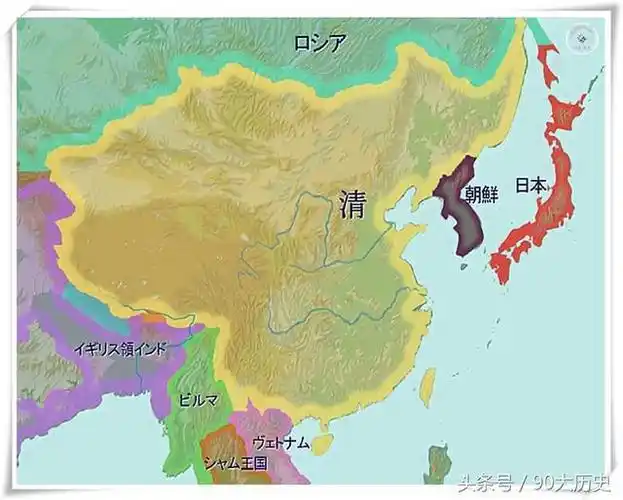 图说日本在世界史中,列出的殖民帝国疆域"颜值"得分!