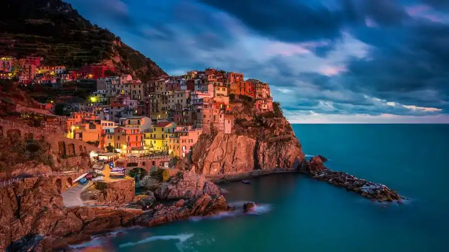 风景名胜意大利五渔村风光桌面壁纸壁纸