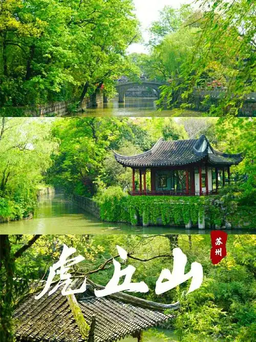 苏州暑假旅游虎丘山风景名胜区亲子游