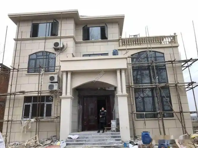 真石漆到底好在哪能打败瓷砖文化石成为农村深受欢迎的外墙材料