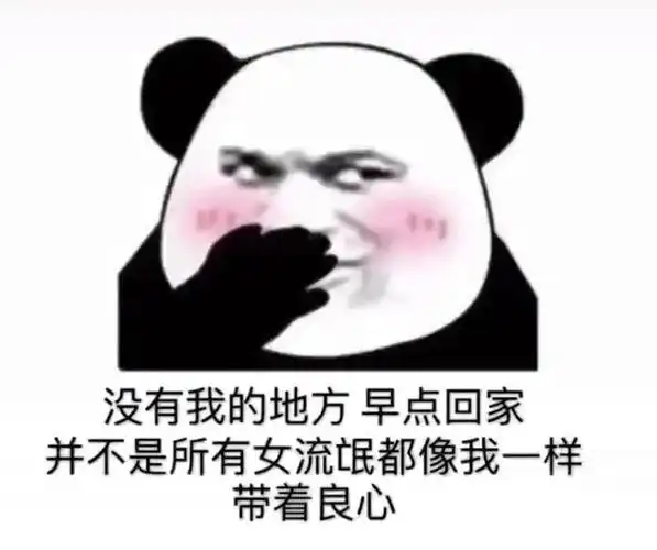 没有我的地方早点回家并不是所有女流氓都像我一样带着良心女流氓早点