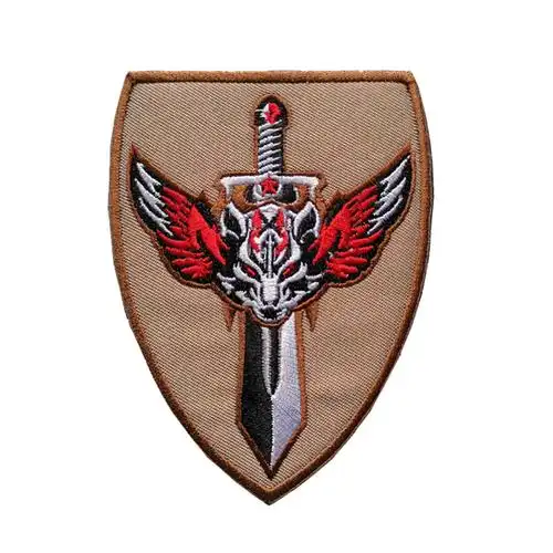 特种兵战狼臂章刺绣魔术贴布贴胸章袖章户外包贴战术士气徽章