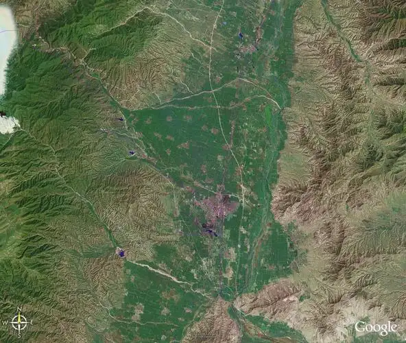 原平市卫星地图全图,原平市卫星地图高清版下载 - 户外资料网8264.com