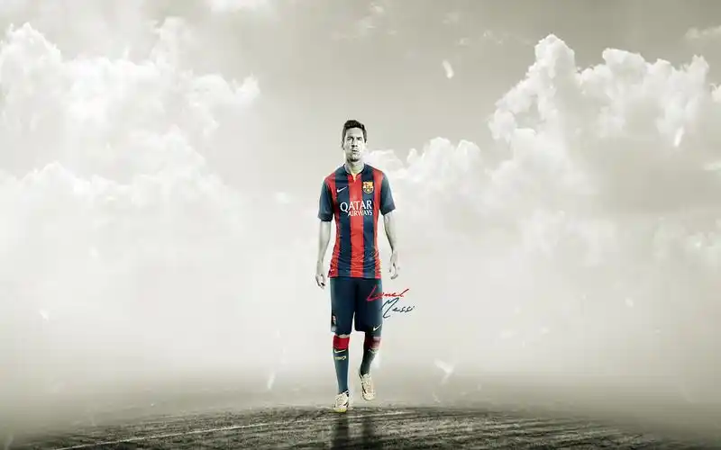 lionel messi梅西球服图片桌面壁纸