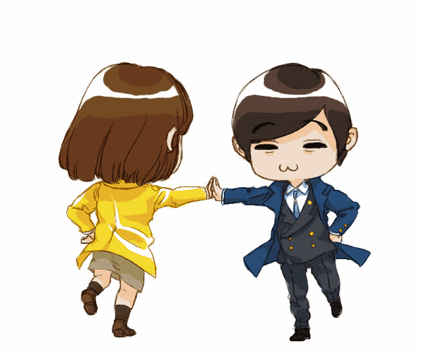 动漫小人一起跳舞gif动图_动态图_表情包下载_soogif