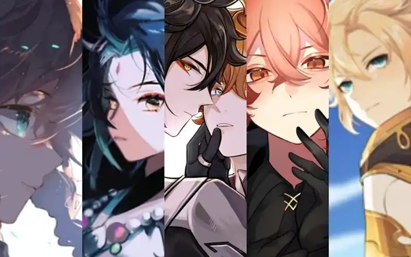 【原神】提瓦特五星男团‖旅行者,你愿意触碰我吗_哔哩哔哩_bilibili