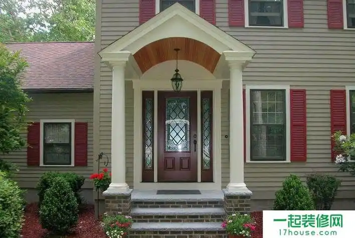 农村建房四方柱和罗马柱哪个好看,虽然咱们看到的效果图都是很漂亮的