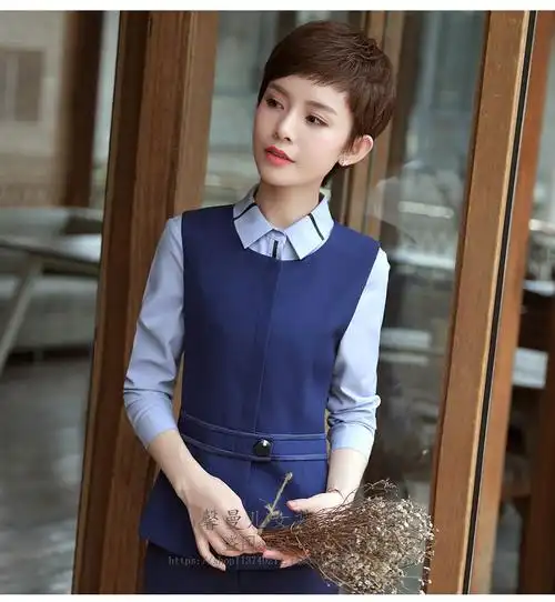 女装套装气质女神范时尚工装女士西装套裤正装面试工作服潮黑色外套