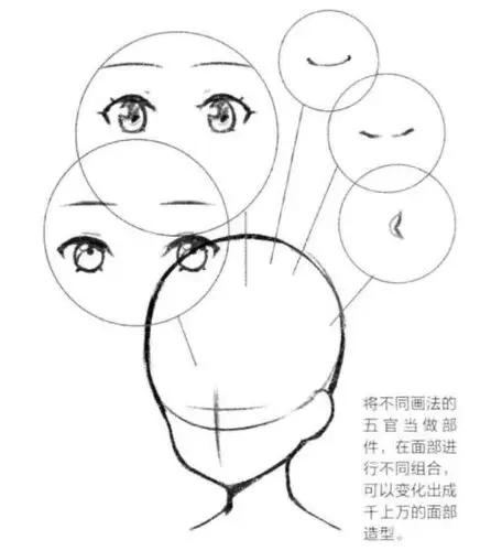 动漫人物的脸型怎么画好看动漫人物面部的画法