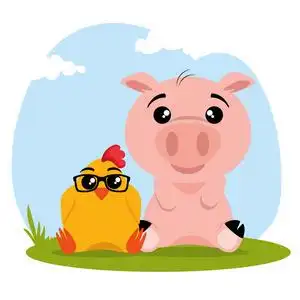 可爱卡通小动物图片