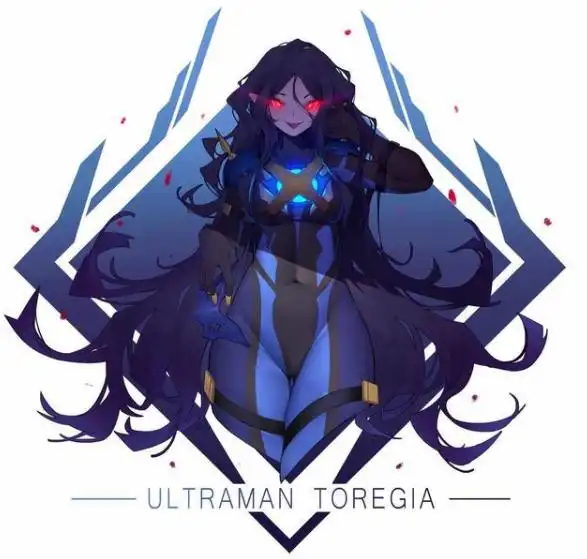 奥特曼变漫画风格,化身可爱女孩穿胶衣,捷德我就先抱走了!