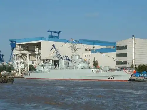 细品053h3/江卫ii级护卫舰----527洛阳/528绵阳(图)