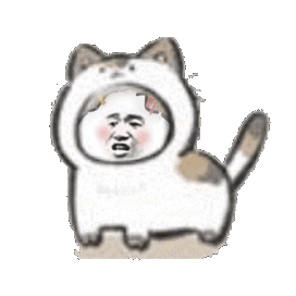 喵星人尾巴摇摇 gif 动图