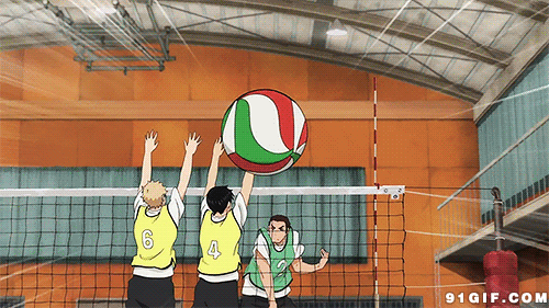 排球gif撞飞gif呲牙gif惊恐gif