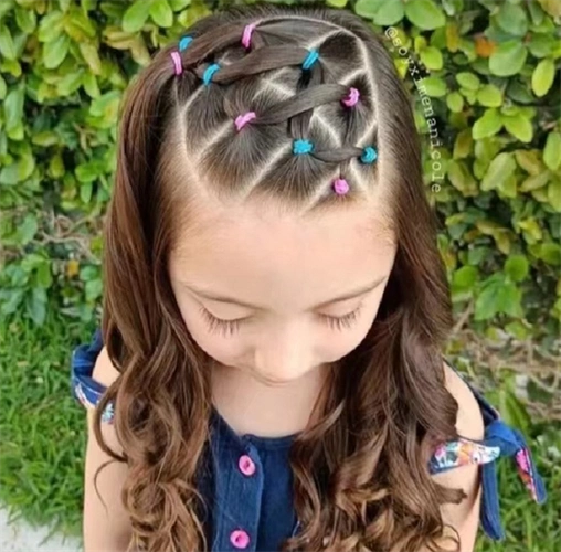 小女孩编发大全 公主编发最流行_儿童发型 - 美发站
