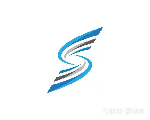 商业企业 s 字母标志