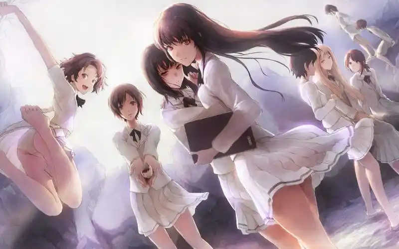 manyo - thin purple -(壳之少女)