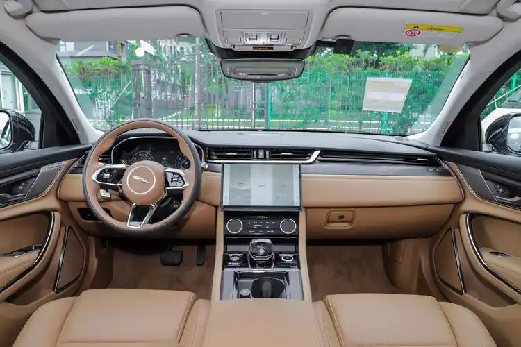 捷豹xfl内饰-后排-发动机-易车