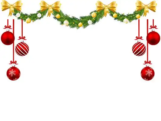 彩色卡通手绘圣诞节圣诞球吊饰圣诞装饰元素png素材