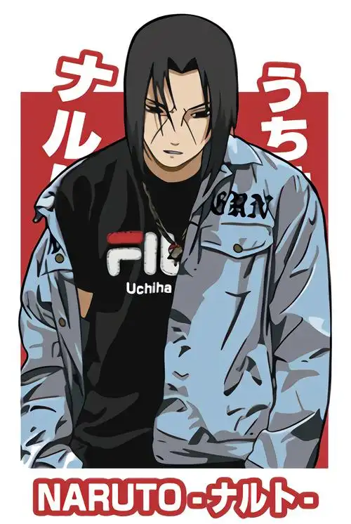 supreme装饰画火影忍者卡通动漫海报挂画潮牌卧室服装店现代装饰画