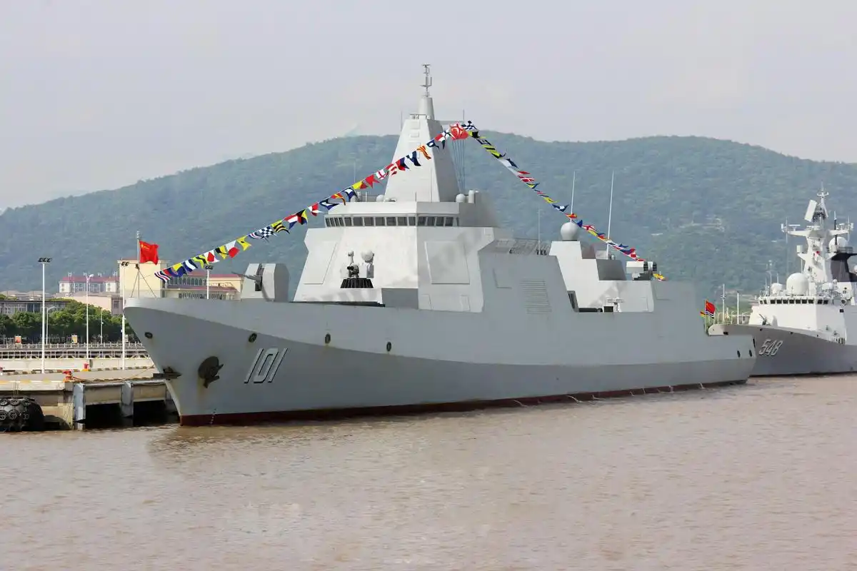 北方船厂的055驱逐舰已经进行了小升级