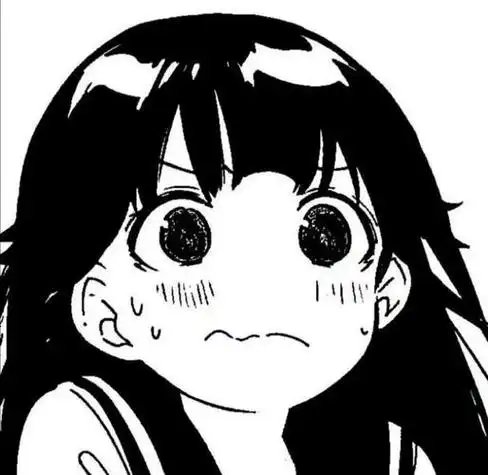 黑白日系动漫女头像99日系动漫头像素材头像
