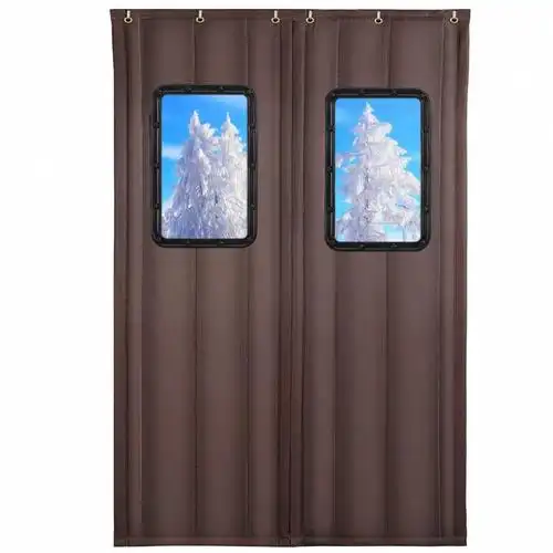 棉门帘加厚家用店铺商用冬季保暖防风隔音防寒农村超市门口挡风帘