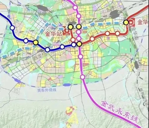 重大进展!经过罗店,雅畈?金华第二条轻轨要来了!线路曝光.
