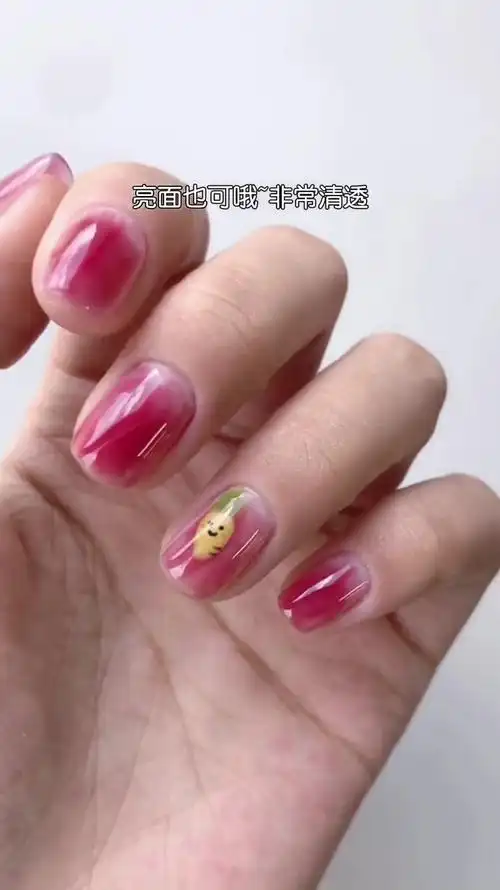 见过这么清新可爱的小胡萝卜美甲吗