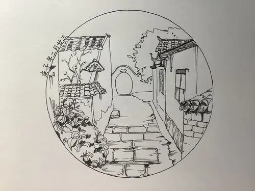 风景速写|钢笔风景速写之从入门到放弃