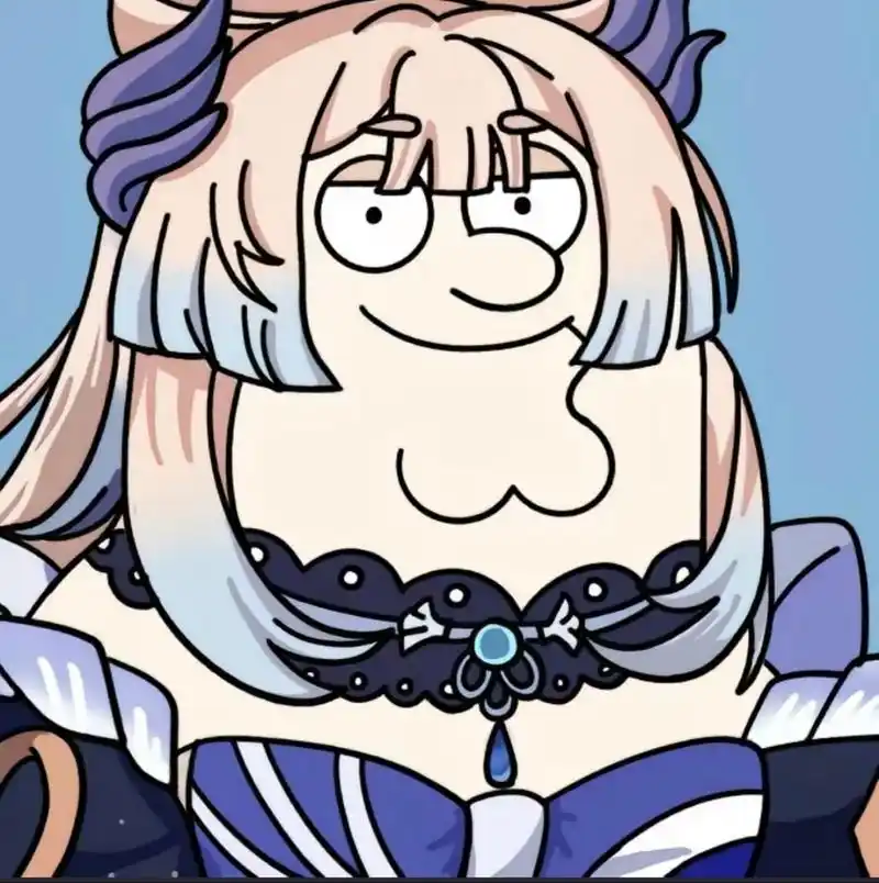 这是什么原神沙雕头像,各位厨看了都得流泪[流泪]