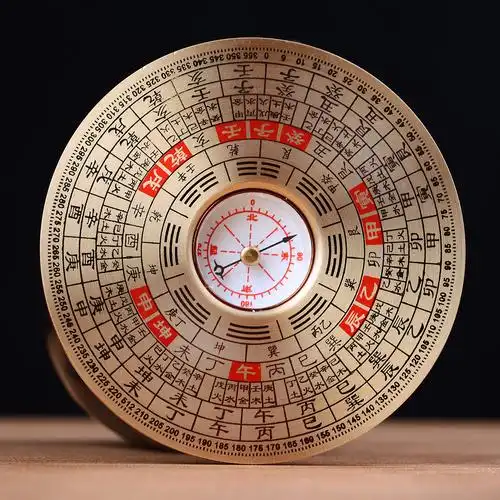 罗盘2寸专业铜罗盘仪综合盘