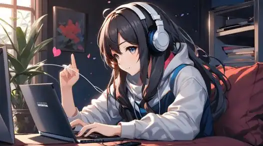 小店动漫壁纸光城市天空小女孩想象灰暗科幻背影飞碟飞行物灰暗的天空