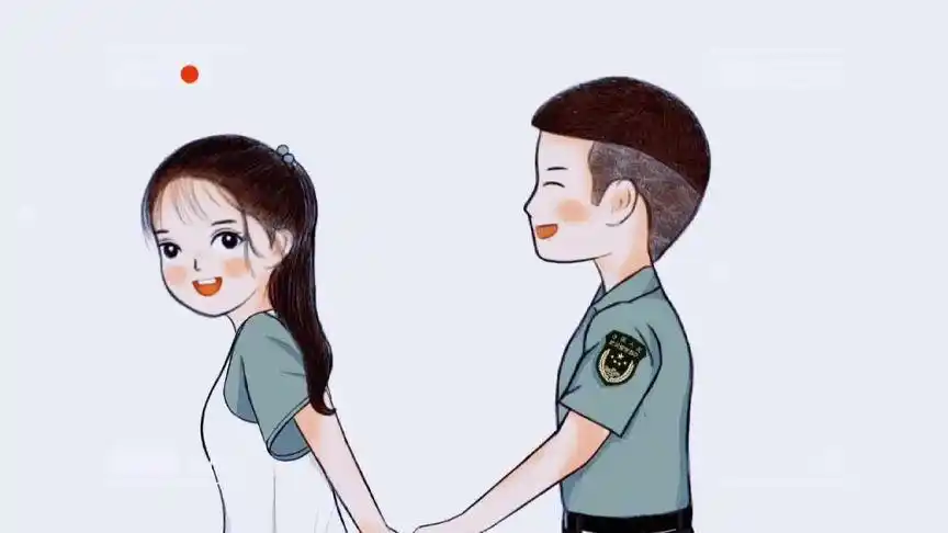 情侣97 #光荣退伍 #兵哥哥 #这样的守护很中国