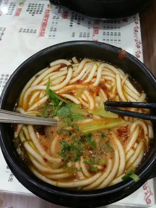 2021猪脑壳凉面(麓山南路店)美食餐厅,个人不喜欢吃粗的,没想到点.