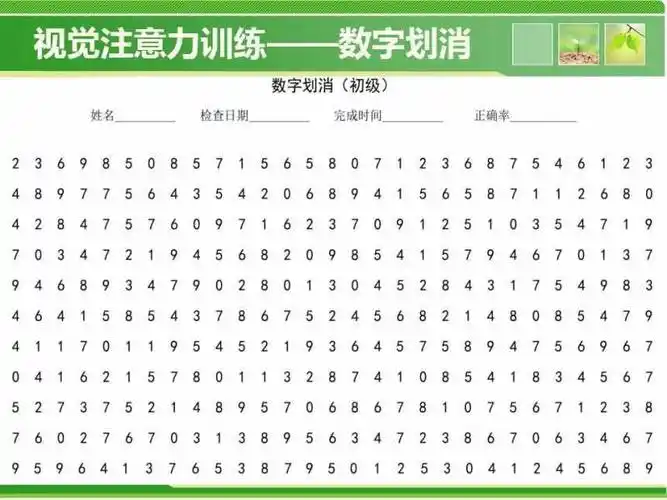 听《注意力训练》