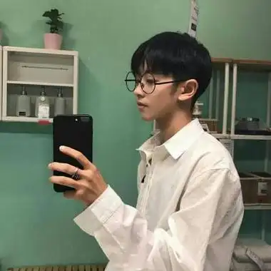 适合高中生高冷真人ins风男生头像 帅气潮男专属魅力真人头像_男生