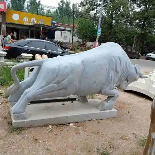 大理石雕塑牛