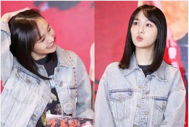 郑爽怎么憔悴成这样穿牛仔套装少女感居然还没32岁的杨幂强