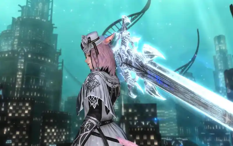 【ff14】给自己做一个亚马乌罗提主题的壁纸