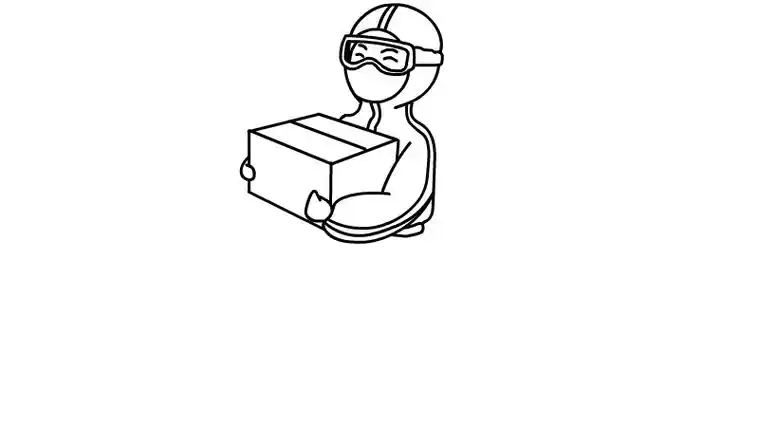 疫情最美逆行者简笔画