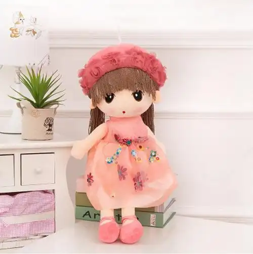 可爱芭比布娃娃女孩玩具9岁女生儿童生日礼物公主抱睡公仔小学生